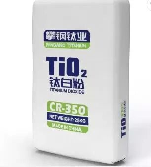 Panzhihua CR-350 Rutile Titanium Dioxide Chloride Process Grade مع اللمعان العالي ومقاومة الأحوال الجوية والتشتت الممتاز