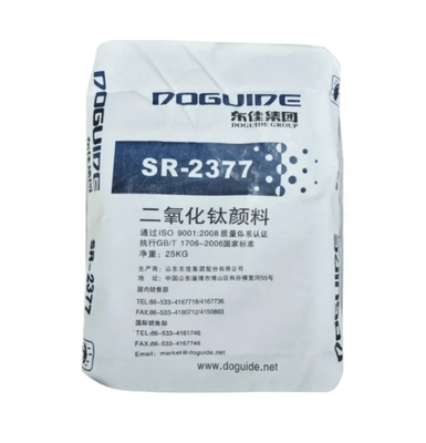 DOGUIDE GROUP SR-2377 Rutile Titanium Dioxide with Zr-Al Inorganic Coating for Excellent Water Dispersibility and ≥97.0% Rutile Content