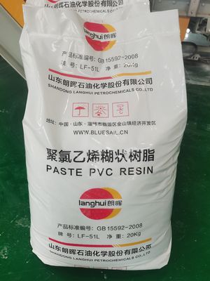 LF-51L PVC Paste Resin with Low Brookfield Viscosity, Minimal 24-hour Thickening, and Superior Defoaming for Foamed Leather and Toys