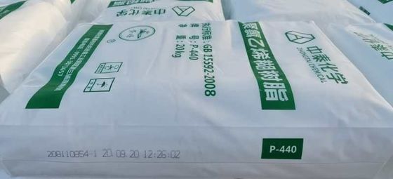 P-440 K74 Paste PVC الراتنج مستحلب درجة CAS رقم 9002-86-2